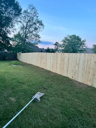 Residential fence project in Austin, AR